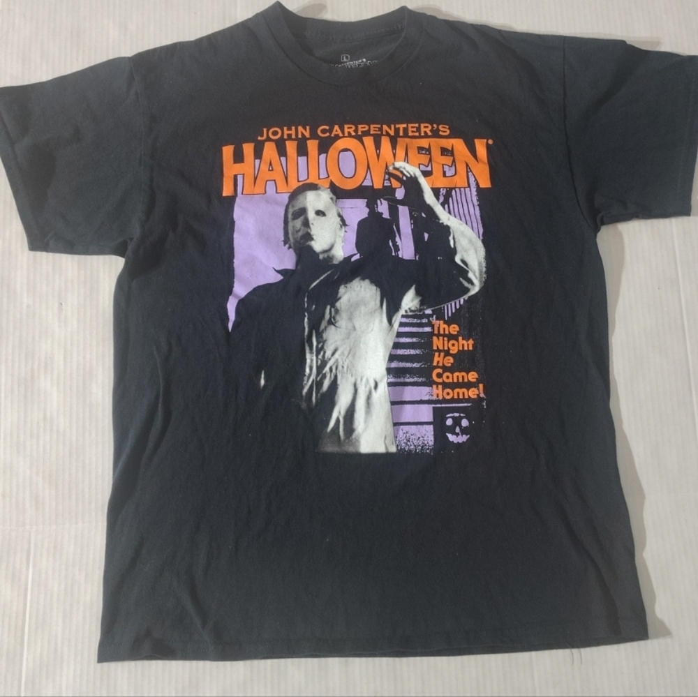 John Carpenter's Halloween‎ Black Graphic T-Shirt